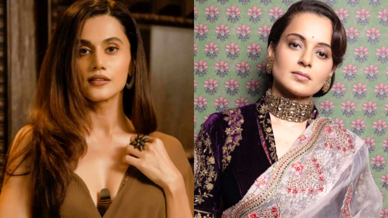 Viral video: Taapsee Pannu wants to end her feud with Kangana Ranaut, says 'aap sab logon ko mazza aa raha hai'