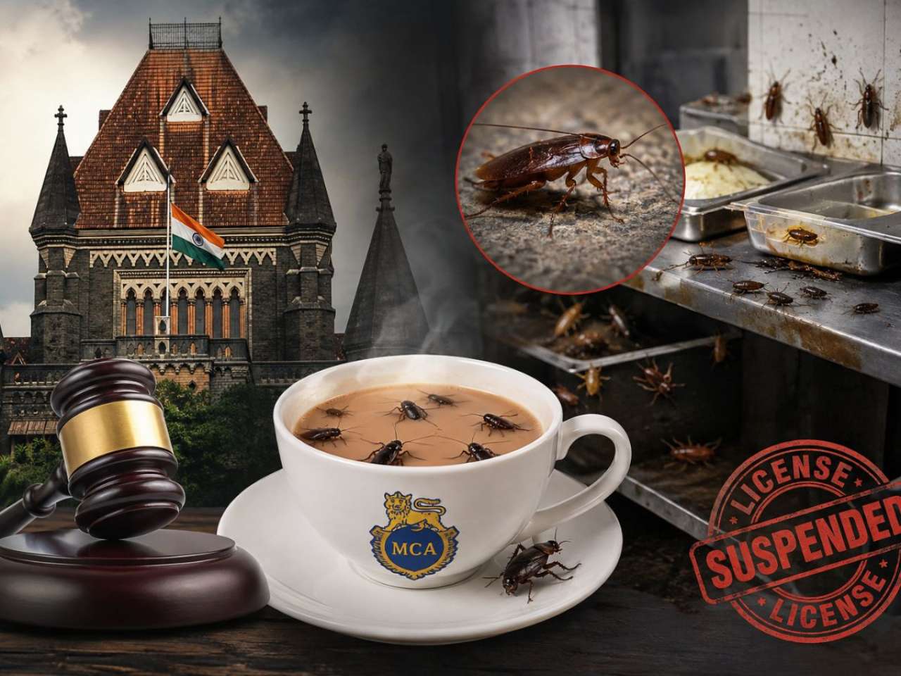 'Non-vegetarian tea': Bombay HC questions MCA after cockroaches found in eateries