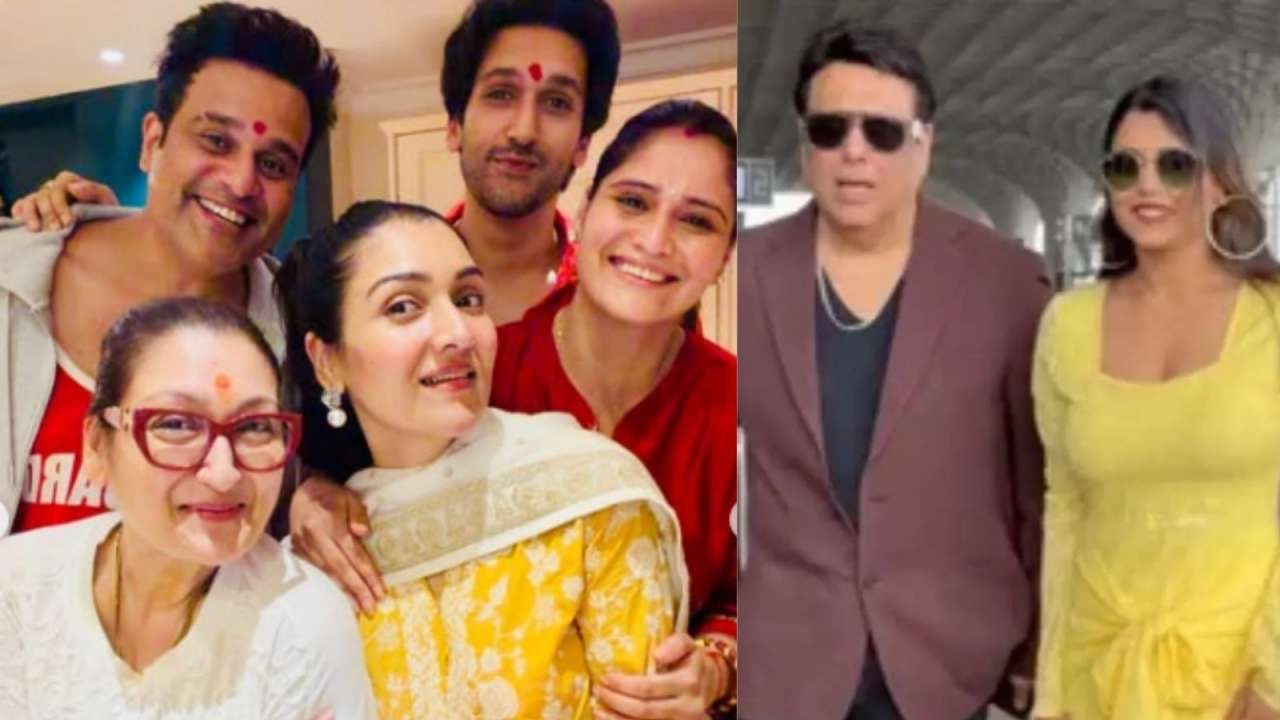 Tina Ahuja's Rakhi photos with Sunita Ahuja, Krushna Abhishek go viral, but leave netizens worried, fans ask 'where is Govinda?