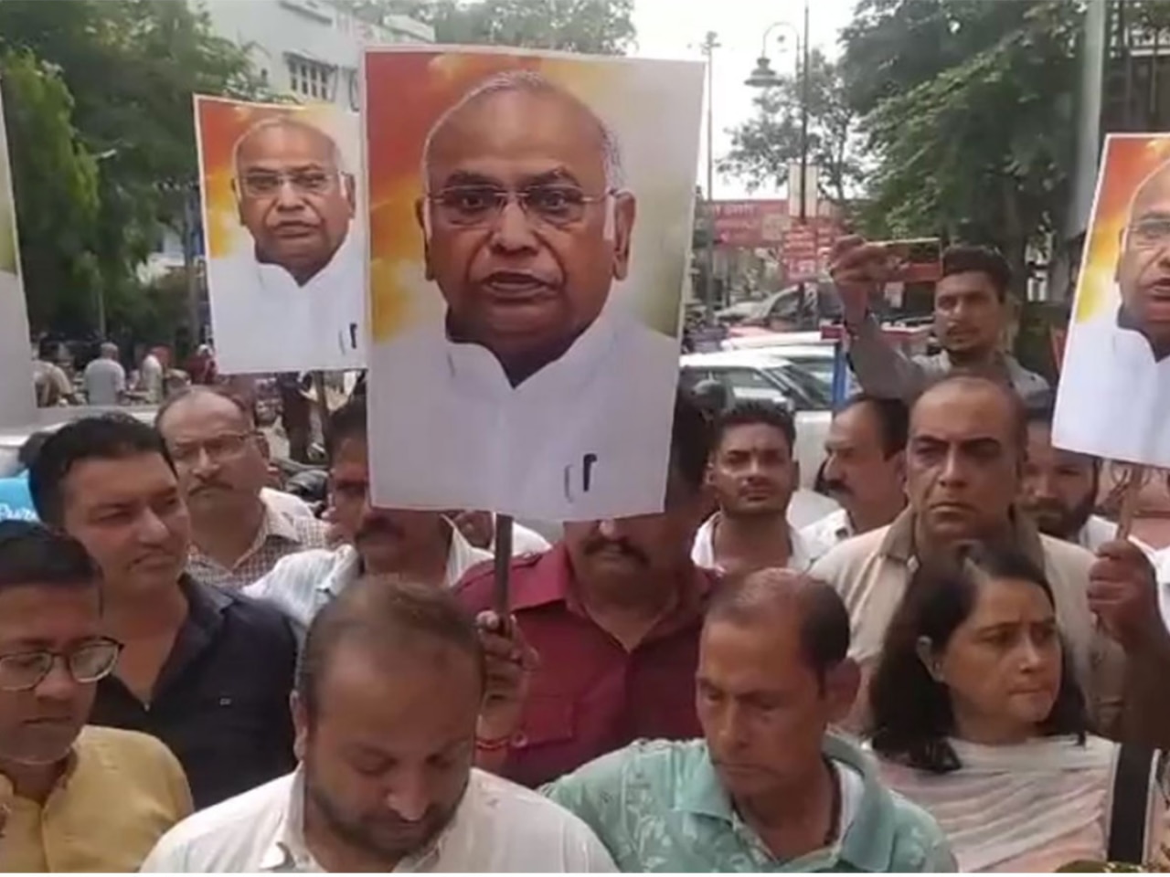 Uttarakhand Congress holds protest against BJP state chief amid 'purification' row, demands FIR
