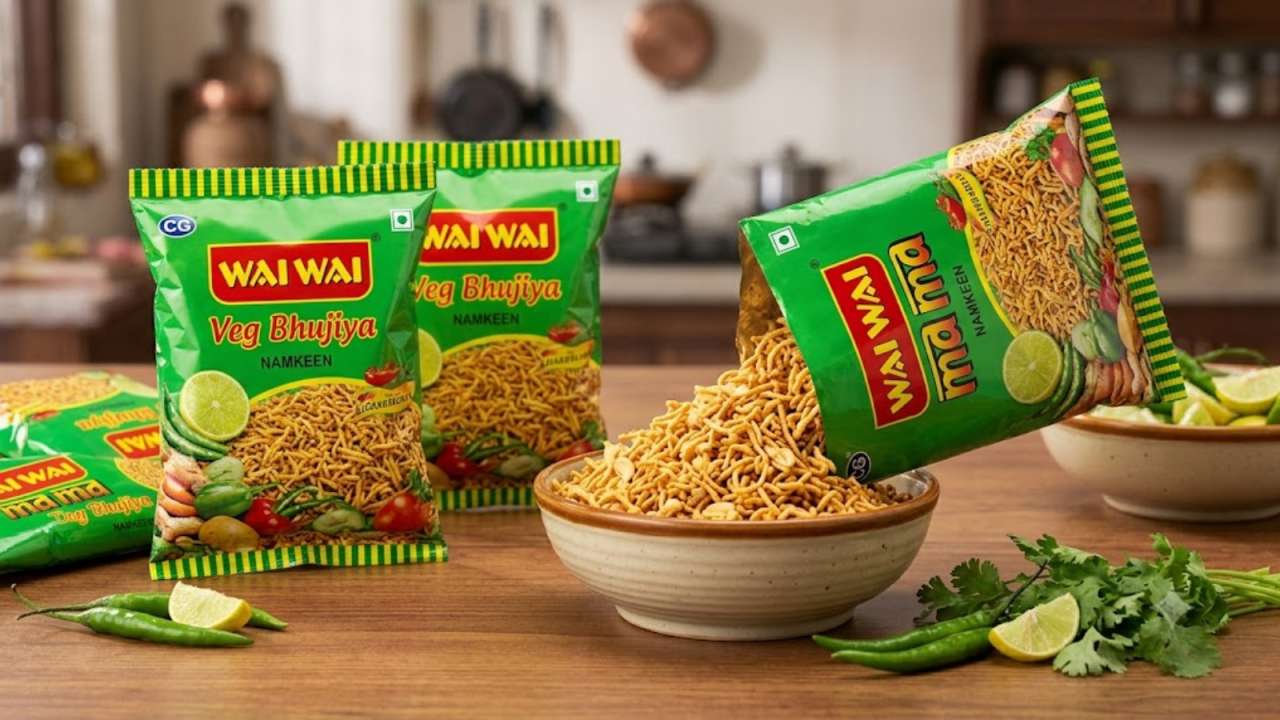 Wai Wai Maker Company Faces FSSAI's Heat: CG Foods told to stop 'veg bhujiya' production after 32000kg stock seized