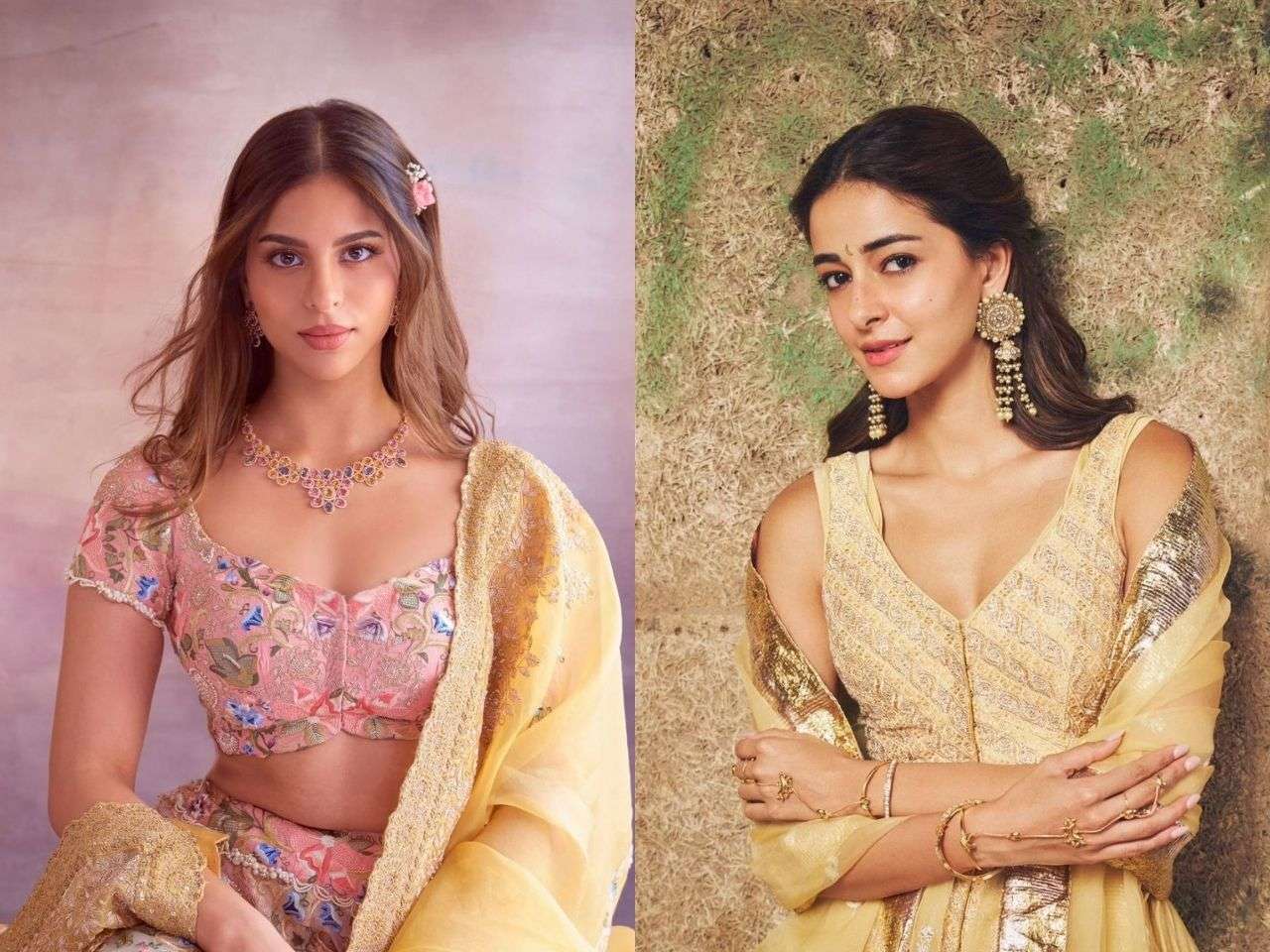 From Suhana Khan to Rasha Thadani, Ananya Panday: Gen-Z actresses acing modern-day Radha look in Janmashtami