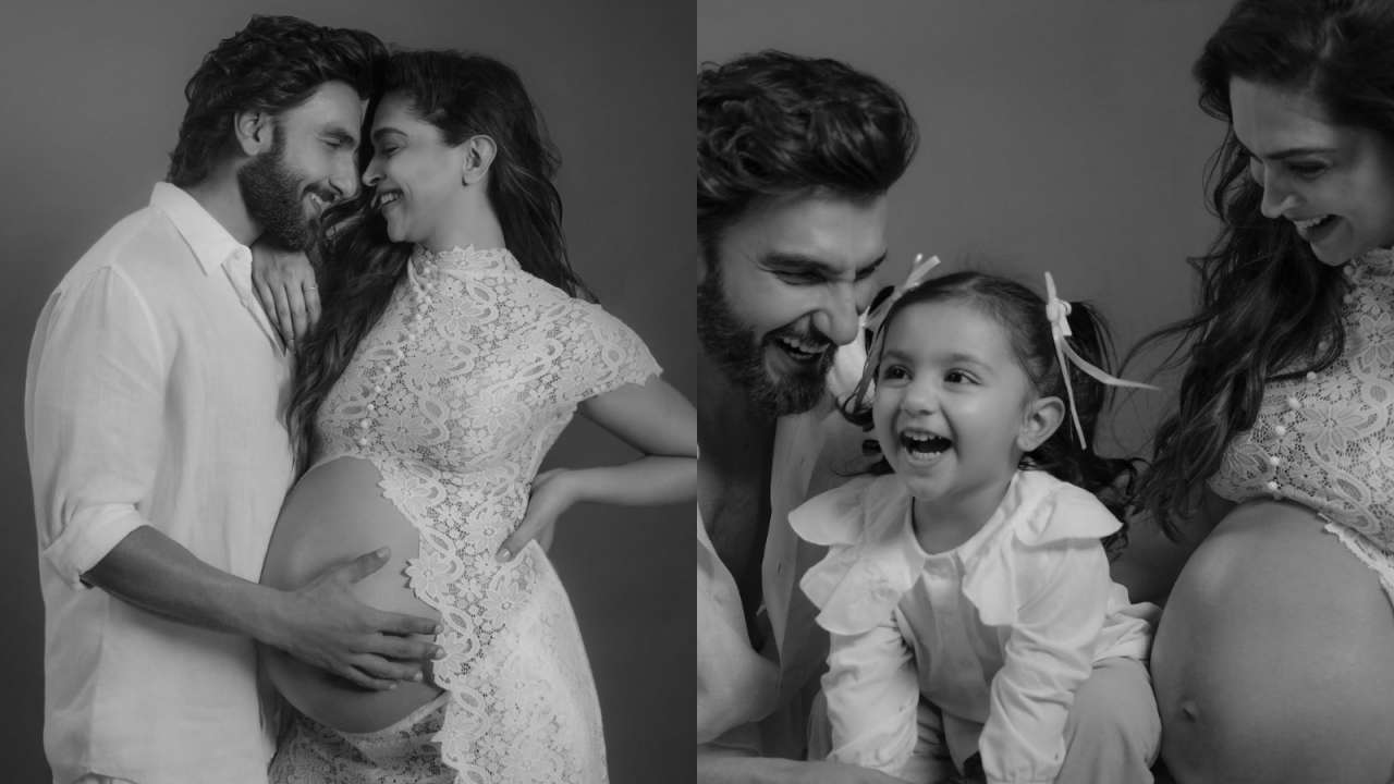 Deepika Padukone, Ranveer Singh break internet with second pregnancy photoshoot with Dua, fans call them 'perfect family'