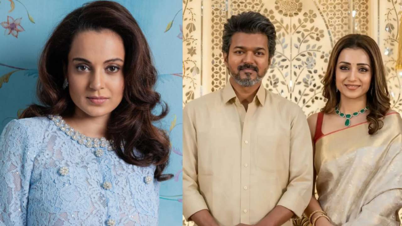 Kangana Ranaut slams Trisha Krishnan's 'cheer haran' in Tamil Nadu amid dating rumours with CM Vijay