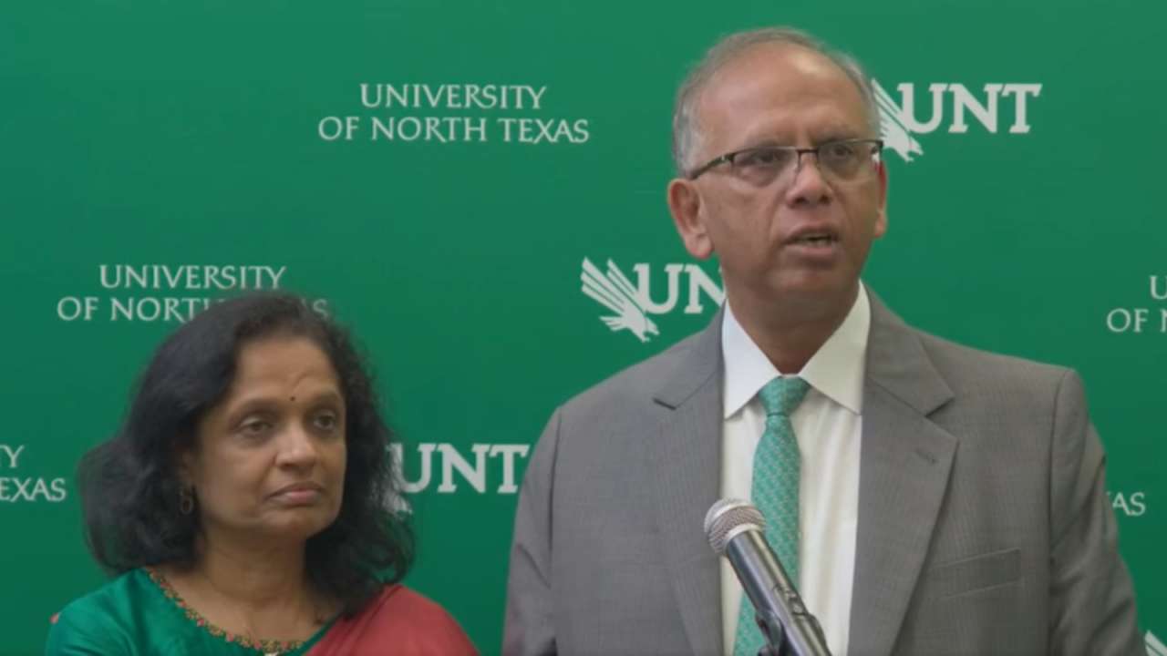 Who are Anuradha Sinha, Vikas Sinha? Indian-origin couple donates USD 20 million to UNT for AI, analytics college to be named after them