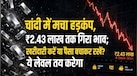 चांदी ₹2.43 लाख पर धड़ाम, अब खरीदें या बेचकर निकलें? जानिए सराफा बाजार से मिल रहे ये 3 संकेत क्या कर रहे इशारा
