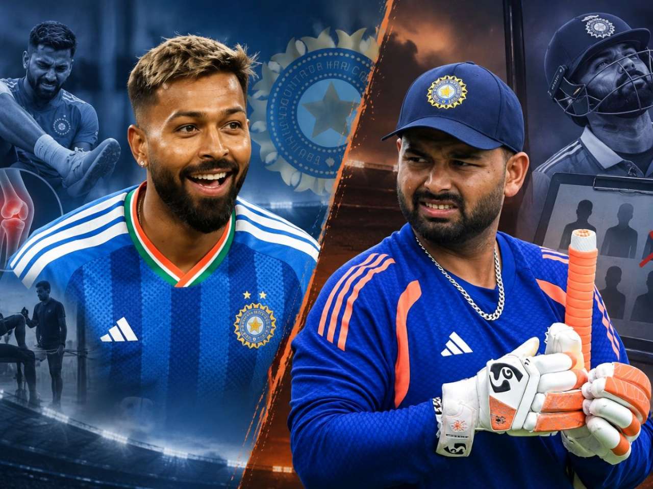 Fitness vs form: How Hardik Pandya and Rishabh Pant's exclusions from West Indies ODIs differ completely