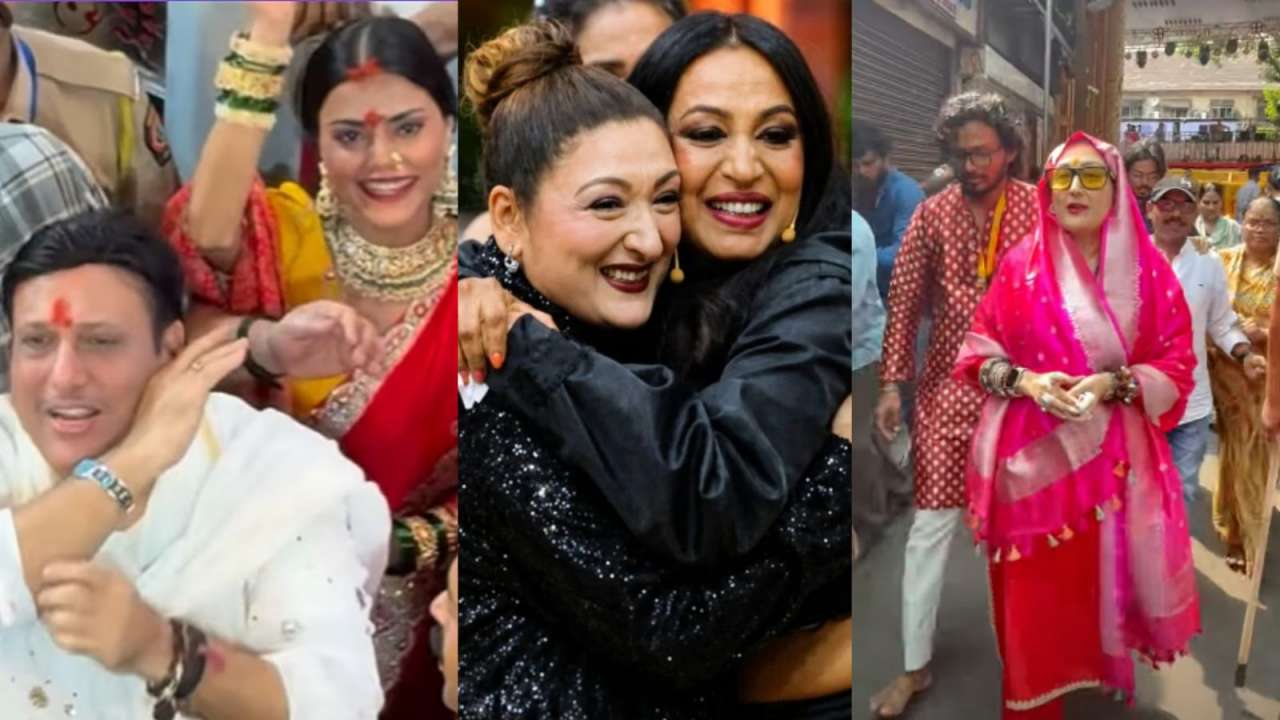 Kashmera Shah shares cryptic post after Govinda and Komal Rani's Lalbaugcha Raja visit goes viral: 'Stop idolising men...'