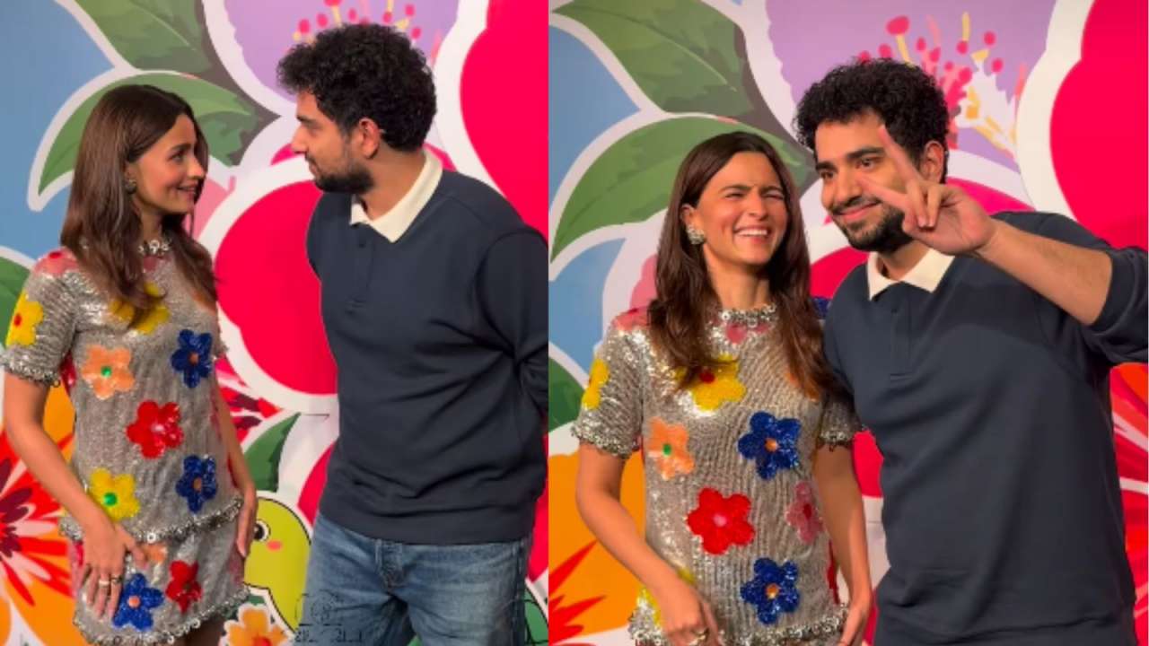 Viral video: Alia Bhatt hugs Samay Raina at Don't Be Shy screening, duo ignore remarks on Alpha