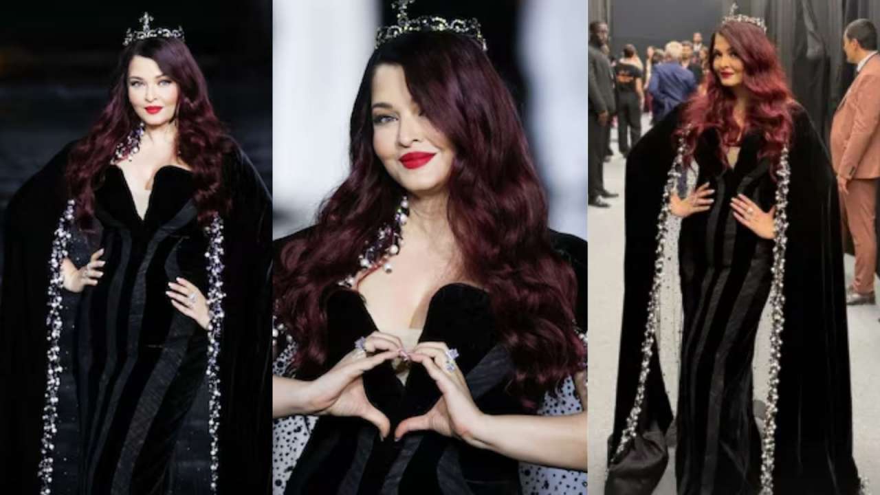 Viral video: Aishwarya Rai goes bold with red hair, her transformation at Paris Fashion Week stuns fans