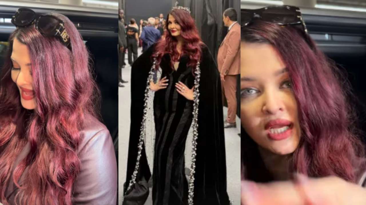 Aishwarya Rai Bachchan poses happily at Paris Fashion Week, scolds paparazzi in Mumbai| Watch video