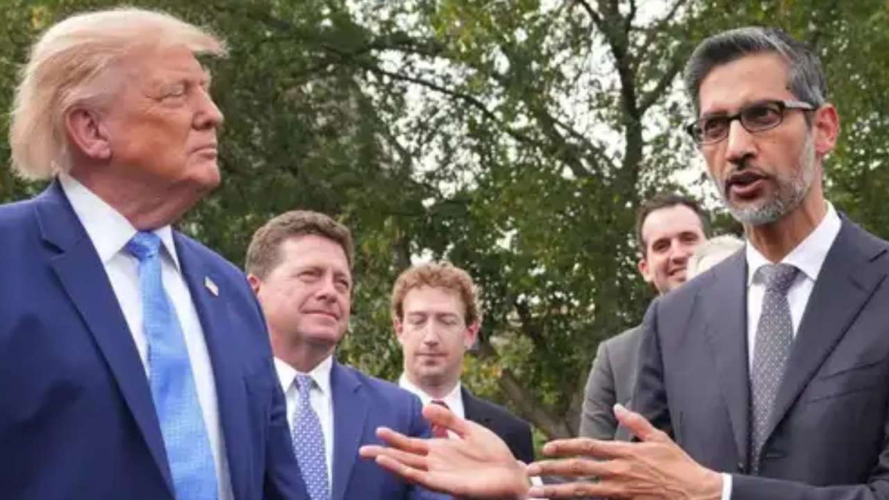Donald Trump calls Sundar Pichai a 'monster', how does Google CEO respond? Watch video