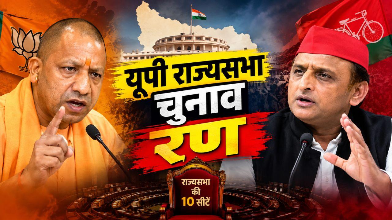 क्या UP राज्यसभा की 8 सीटों पर BJP दर्ज कर पाएगी जीत? 3 सीटों पर सपा की नजर, समझें वोटों का पूरा गणित