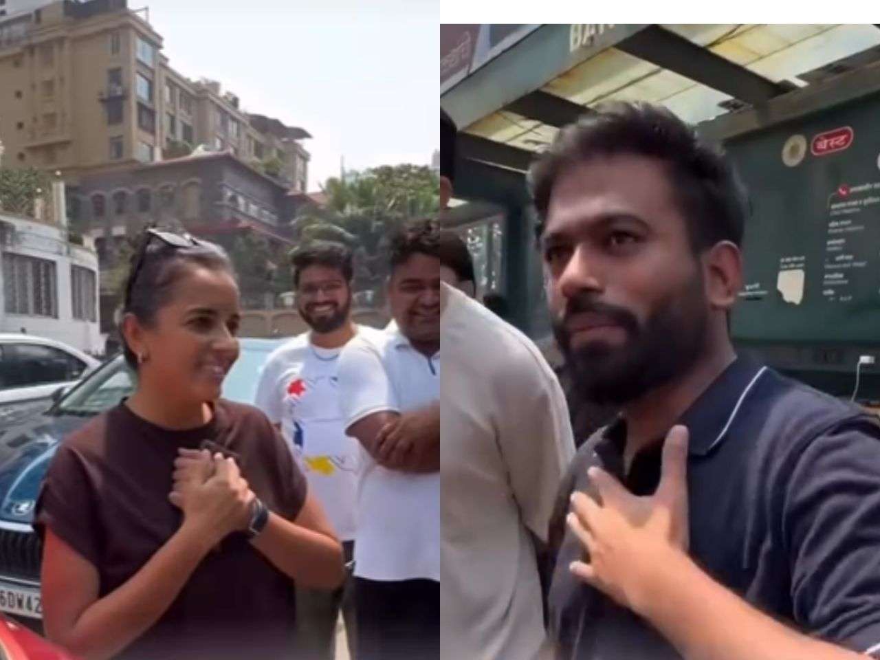 Viral video: Before CJP protest, Abhijeet Dipke spotted outside Mannat, his fan says 'nobody is looking at Shah Rukh Khan' due to him, netizens react