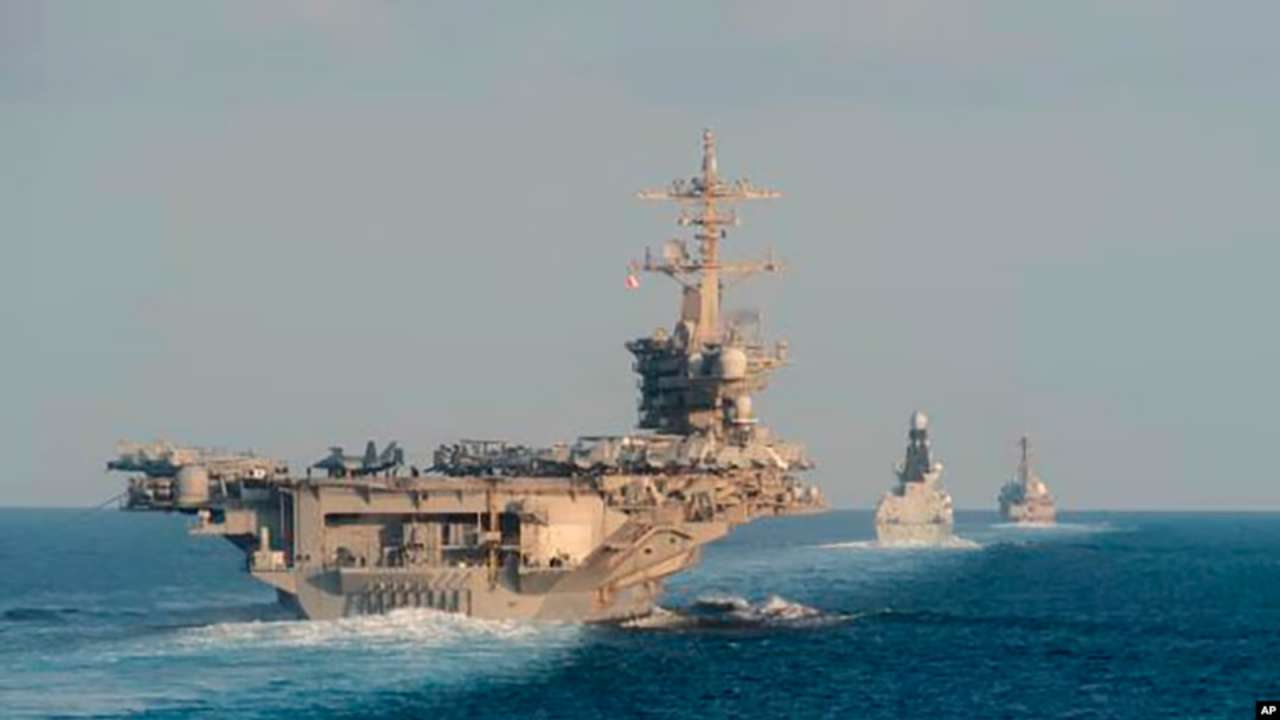 US sends third carrier, USS Theodore Roosevelt, to Gulf amid Iran tensions