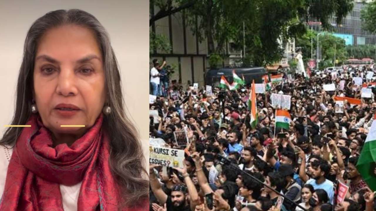 Shabana Azmi calls for Oct 2 protest at Shivaji Park over alleged voter deletions