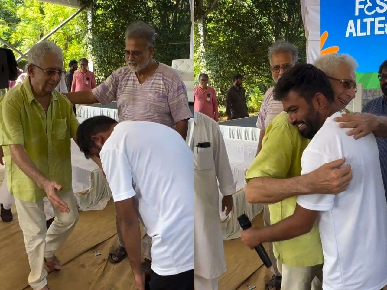 Viral video: Naseeruddin Shah hugs Abhijeet Dipke in Mumbai protest, CJP founder says 'I'm a big fan' of actor, netizens call it 'burnol moment for Modi bhakts'