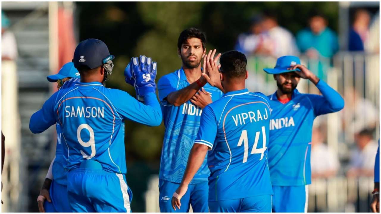 India clinched gold after beating Pakistan by 19 runs in the Asian Games 2026, courtesy of stellar batting performance from Abhishek Sharma and Tilak Varma.
