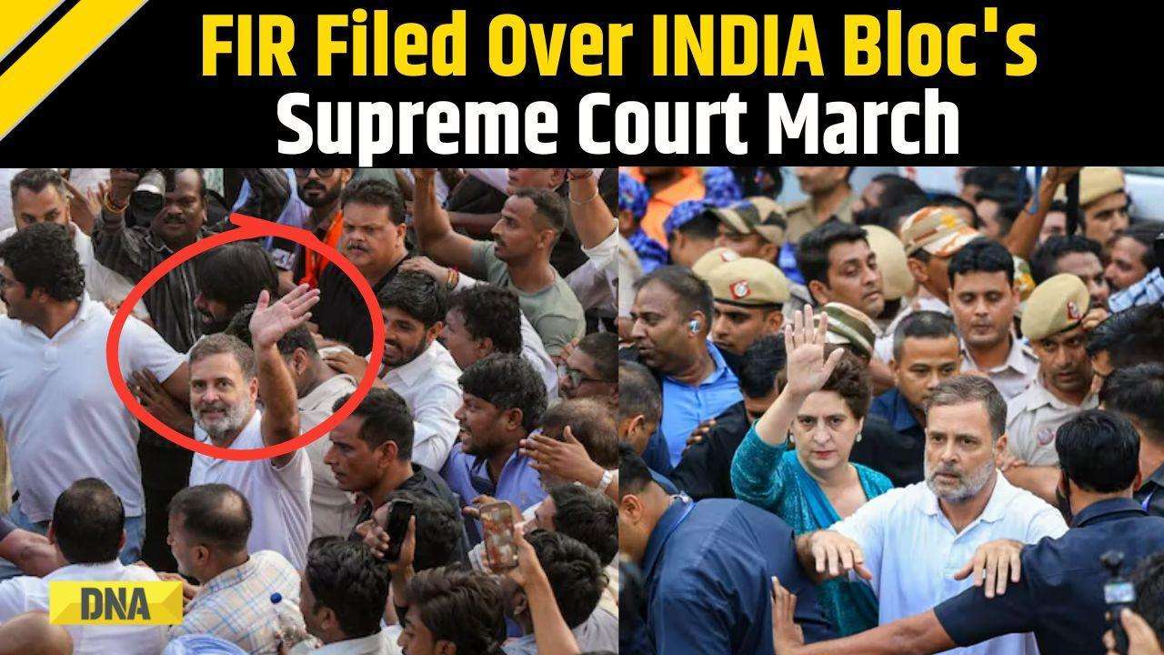 CJP Protest: 2 FIRs Filed Over INDIA Bloc Leaders March In Delhi; SC To Hear Protesters Plea