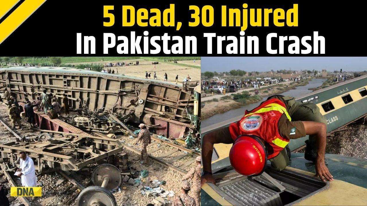 Pakistan News: 5 Killed, 30 Injured As Rehman Baba Express Derails Near Multan In Pakistan