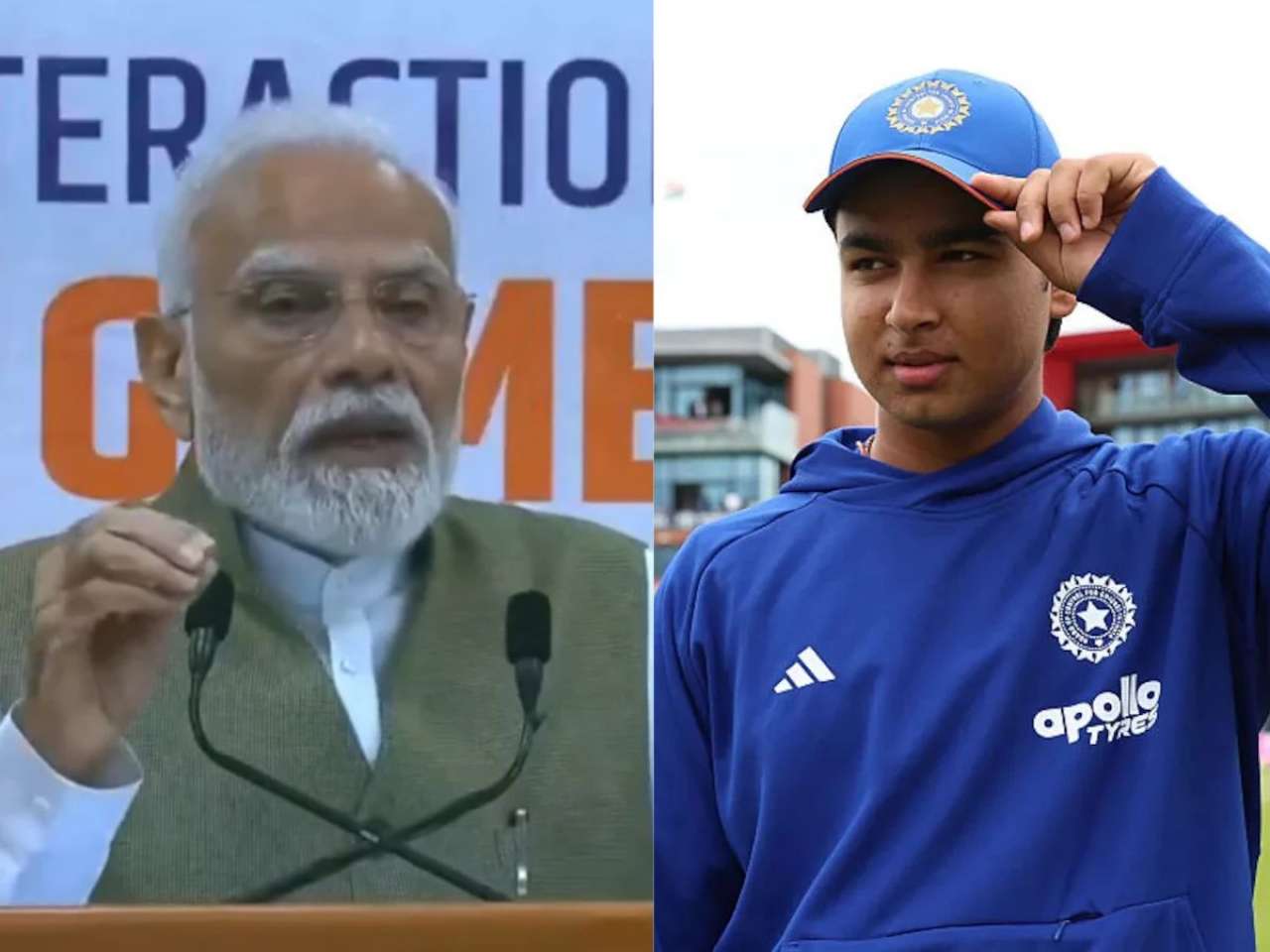 WATCH: PM Narendra Modi’s '15-year-olds' remark prompts priceless reaction from Vaibhav Sooryavanshi