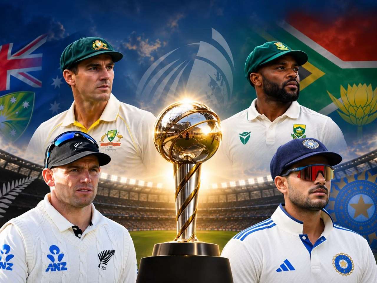 WTC Final qualification scenario: What must India do as AUS, NZ and SA fight for top 2?
