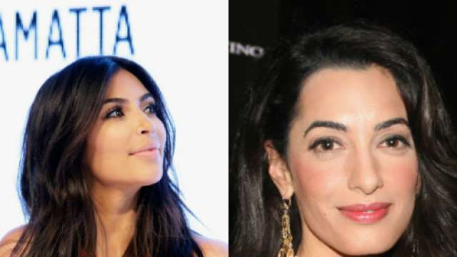 Website labels Amal Alamuddin 'the new Kim Kardashian'