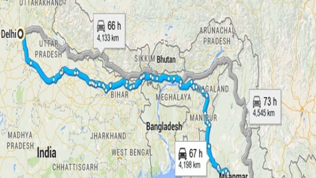 India To Thailand Road Map India-Myanmar-Thailand Highway: 10 Must Visit Pit-Stops On Your Road Trip  To Thailand