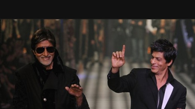 Big B Competes To Be The Worst Dancer With SRK!