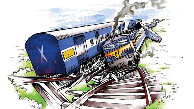 Tracks take a pounding as Railways runs more trains Tracks take a pounding as Railways runs more trains