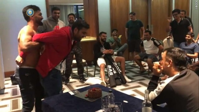 Watch Champions Trophy Team India Indulge In Cake Fight To Celebrate