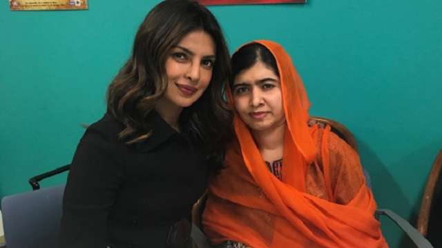 Priyanka Chopra shares her fan girl moment with Nobel Peace Laureate Malala  Yousafzai