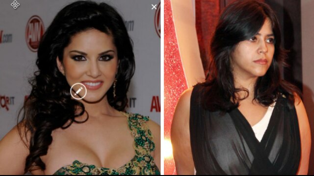 Bltkar Xxx Sxe Hindi Video - Sunny Leone has no time for her 'Ragini MMS 2' producer Ekta Kapoor