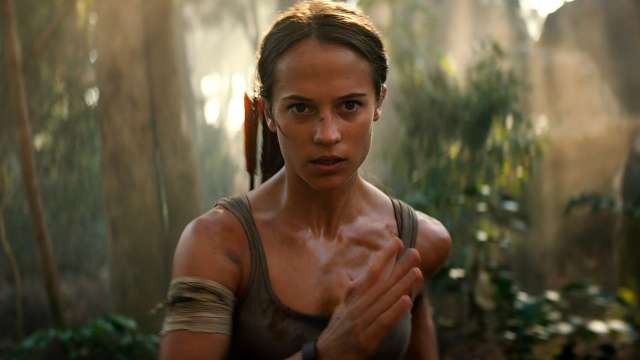 Alicia Vikander was so cold she turned blue on 'Tomb Raider' set