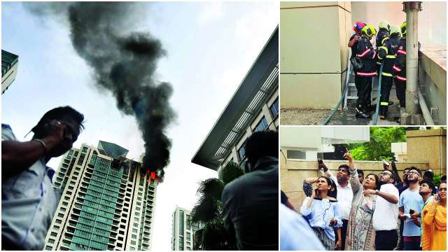 BeauMonde Tower Fire Internal systems come to rescue