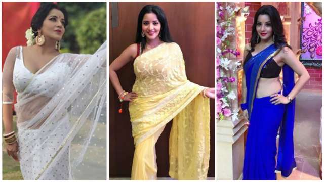 640px x 360px - In pics: 11 times Monalisa aka Jhuma Boudi showed us how to look sexy in a  saree