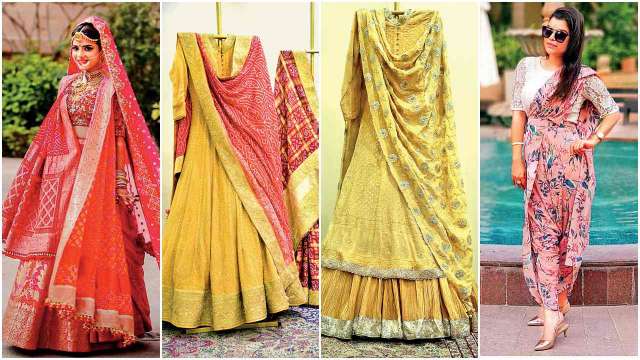 Multicolor Wedding Wear Bandhani Indian Traditional Looks Gaji Silk Lehenga  Choli, 2.5 Meter at Rs 4600 in Ahmedabad