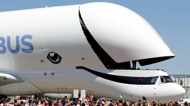 In Pics: Airbus's Beluga, nicknamed Whale in the Sky, makes its maiden ...