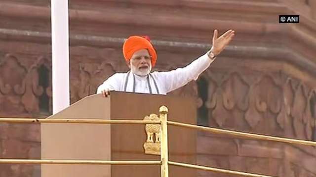 PM Modi during his speech