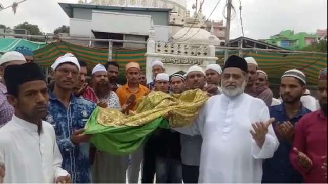 Ajmer People offer prayers in Ajmer