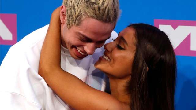 Ariana Grande and Pete Davidson