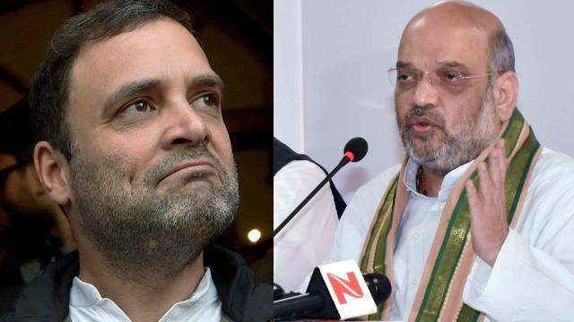 Amit Shah-Rahul Gandhi