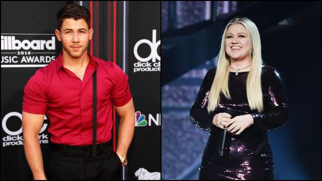 Nick Jonas and Kelly Clarkson