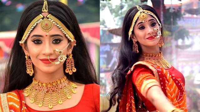 Naira in Radha's get-up