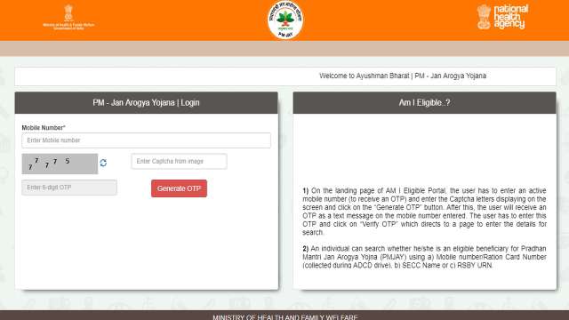 Ayushman Bharat Scheme How To Check Your Eligibility On Mera Pmjay Gov In