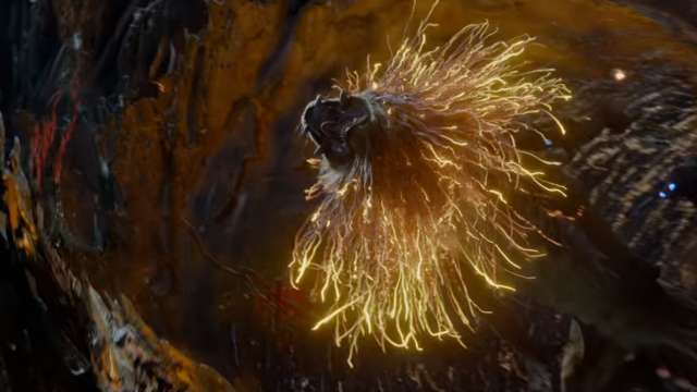 Fireworks or just a brilliant beast?