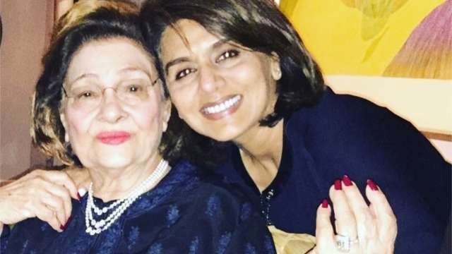Neetu Kapoor S Heartwarming Tribute To Late Mother In Law Krishna