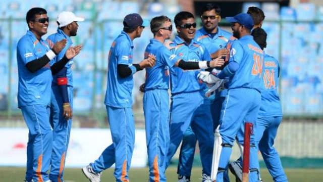 Indian blind cricket team