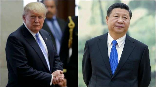 Trump and Xi Jinping