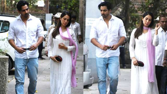 Harshavardhan Rane and Kim Sharma